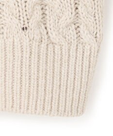 23区 【洗える】ルレックスケーブル スパンコール ラメニット