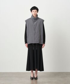 ATON TECHNO COTTON | リサイクルウールパテッドベスト - UNISEX