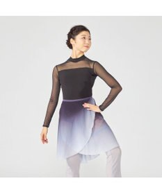 Chacott 【Nela ライン】ロングスリーブレオタード