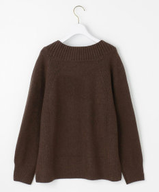 ANY SIS ボートネックAir ニット