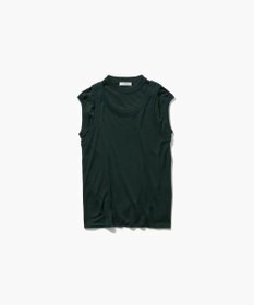 ATON SILK BLENDED CIRCULAR RIB | フィットレイヤードタンクトップ