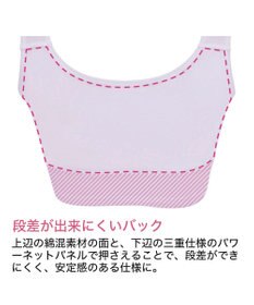 BRADELIS New York 【BRADELIS Me / ノンワイヤー・バストアップ】レーシィオールインワンブラ 日中も就寝時も快適に補正するブラ