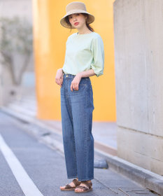 ANY 【WEB限定】シルケットスムース ツイストリーブプルオーバー