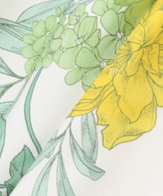 GRACE CONTINENTAL フラワープリントワークパンツ