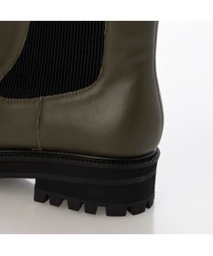 ing <ing>タンクソールサイドゴアブーツ