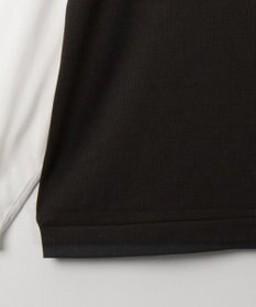 WEGO フェイクレイヤードモックネックベストT（LS）