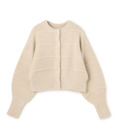 uncrave フィラメントモヘアニット 2WAYカーディガン