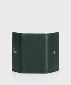 Paul Smith マーケトリーストライプラビット キーケース