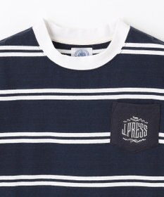 J.PRESS KIDS 【110-130cm】ハウス刺繍ボーダー Ｔシャツ