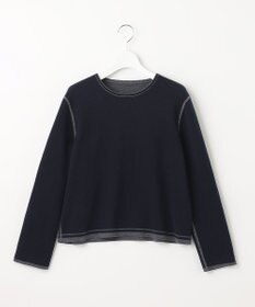 自由区 L 【ご好評につきWEBのみ新色追加/洗える/マルチウェイ】リバーシブルニット セットアップ