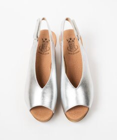 BONTRE 【BONTRE/ボントレ】ウッド調ウェッジサンダル/90502-RS