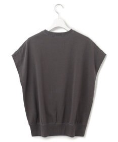 23区 L 【SLOW/洗える】コンパクトインレー フレンチスリーブ カットソー