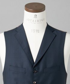 超美品イタリア名門 ゼニア トロフェオ ネイビー 3ピーススーツ gotairiku｜【ZEGNA/ゼニア】TROFEO/トロフェオ 3ピーススーツ