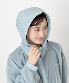 MOONBAT POLO RALPH LAUREN(ポロ ラルフローレン) ポロポニー レインコート ライトウェイト レインポンチョ  無地 フード 収納袋 レディース