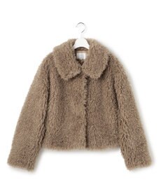 23区 【GOLD LABEL】カーリーニードルファー ブルゾン