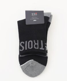 23区GOLF 【WOMEN】ロゴラインハーフソックス 15cm