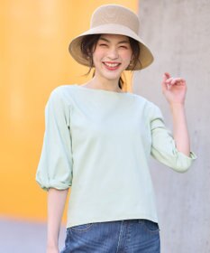 ANY 【WEB限定】シルケットスムース ツイストリーブプルオーバー