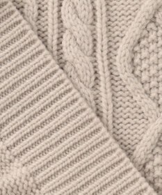 23区 【CLASSY.12月号掲載】アランパターン ニット