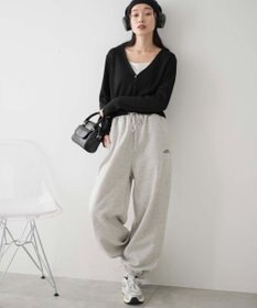 WEGO カラーリブショートカーデ