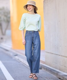 ANY 【WEB限定】シルケットスムース ツイストリーブプルオーバー