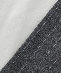 BEIGE， DELAND / ウールピンストライプダブルジャケット