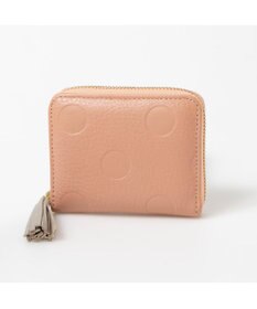 UNBILLION ペルケ perche / ドット型押し・ジャバラカードウォレット