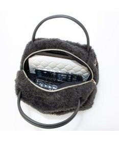 UNBILLION カシュカシュ cachecache / ボアボックスミニトートバッグ