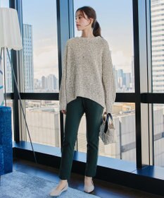 Tiaclasse 【洗える】MIXモールニットプルオーバー