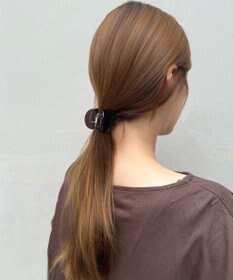 Phoebe ミルキースタッズミニバンスクリップ　ブラック