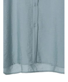 AMERICAN HOLIC バンドカラーフリルシャツチュニック