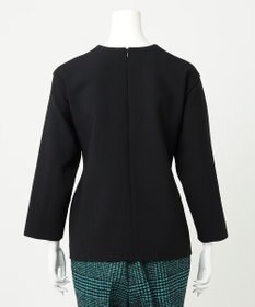 23区 L 【R(アール)】ウールダブルクロス ウエストリボンブラウス