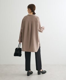 Green Parks ・ＥＬＥＮＣＡＲＥ　ＤＵＥ　イロイロ釦シャツチュニック