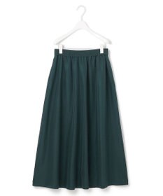 ICB 【UVケア・速乾・洗える】シルクエステルタフタ フレアスカート