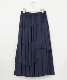 Feroux 【洗える】ランダムティアードスカート