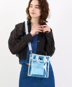 LeSportsac CLEAR MINI N/S TOTE/クリアスカイブルー