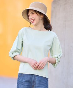 ANY 【WEB限定】シルケットスムース ツイストリーブプルオーバー