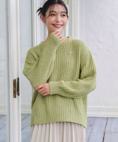 Tiaclasse 【洗える】MIXモールニットプルオーバー