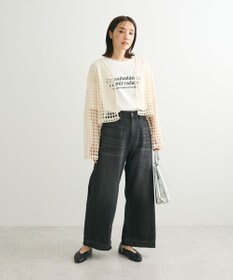 Green Parks ５分袖フロッキーロゴプリントＴＥＥ