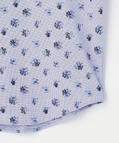 JOSEPH ABBOUD 【ジャージー素材・ストレッチ・イージーケア】コンパクトジャージープリント シャツ