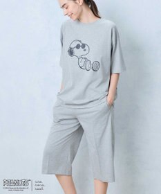 une nana cool 【綿混】やわらか天竺パジャマ PEANUTS × une nana cool