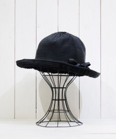 石田製帽 〈25SS新作〉グログランリボン ソフトハット