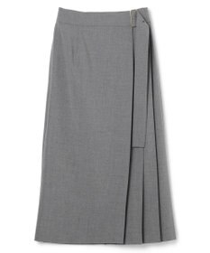 BEIGE， 【セットアップ対応・洗える・BAILA 11月号掲載】ZEPHYR / ウールライクアシンメトリープリーツスカート