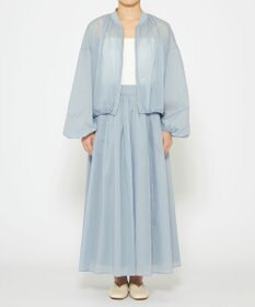 uncrave 【撥水・洗濯機洗い可】シアープルーフナイロン フレアスカート（uncrave STANDARD）