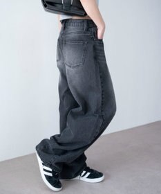 WEGO ワイドカーブデニムパンツ