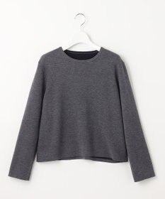 自由区 【ご好評につきWEBのみ新色追加/洗える/マルチウェイ】リバーシブルニット セットアップ