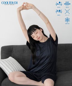 WEGO 【ユニセックス着用ITEM/MLサイズ展開】接触冷感セットアップウェア