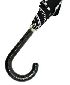 +RING レディース向け プラスリング 長傘60cm BLK T1276