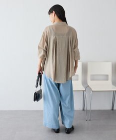 CRAFT STANDARD BOUTIQUE ヴィンテージボイルタックフレアシャツ