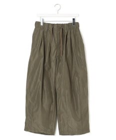 J.PRESS YORK STREET 【UNISEX】ポリエステルツイル ワイドパンツ