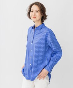 自由区 【洗える】ストレッチシャーティング ベーシック シャツ